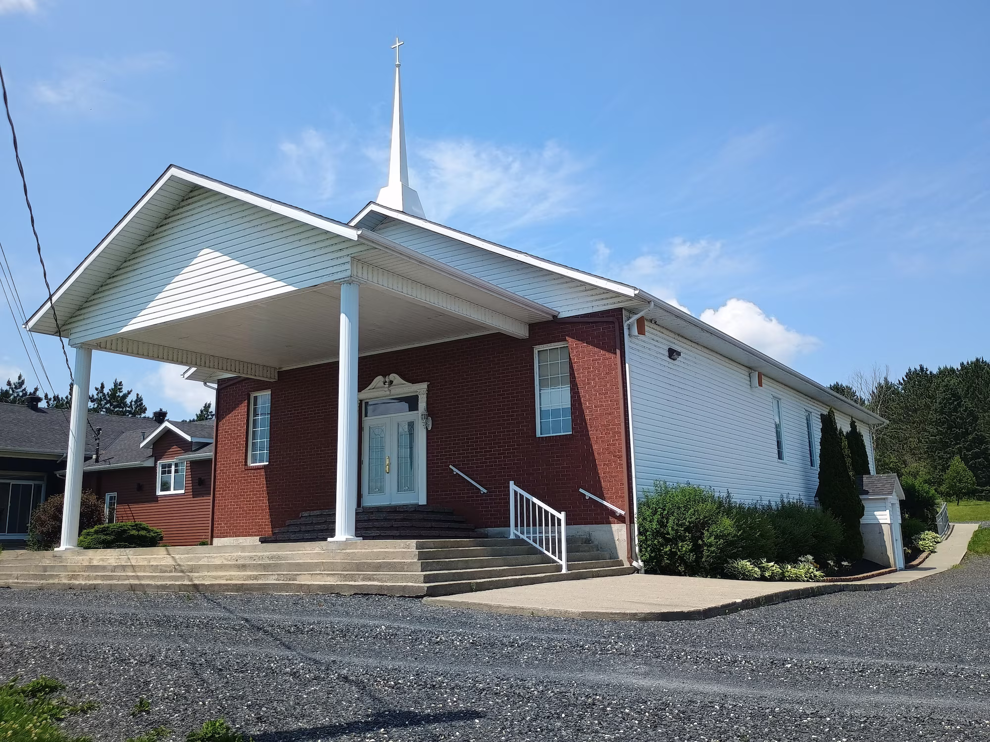 Photo de l'église baptiste de la Beauce